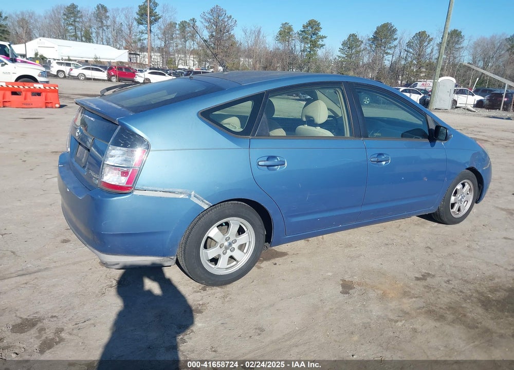 2005 TOYOTA PRIUS VIN: JTDKB20U453049001