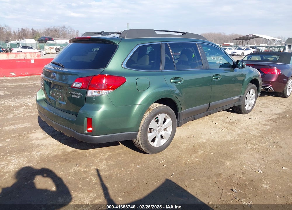 2011 SUBARU OUTBACK 2.5I LIMITED VIN: 4S4BRBKCXB3311577