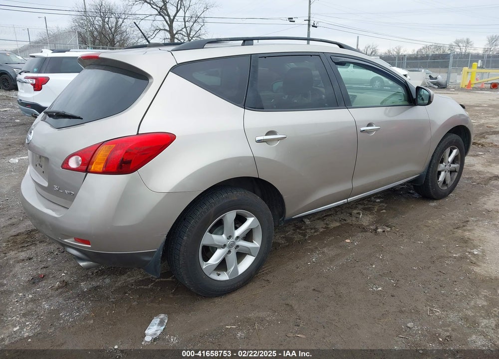 2010 NISSAN MURANO SL VIN: JN8AZ1MW3AW140237