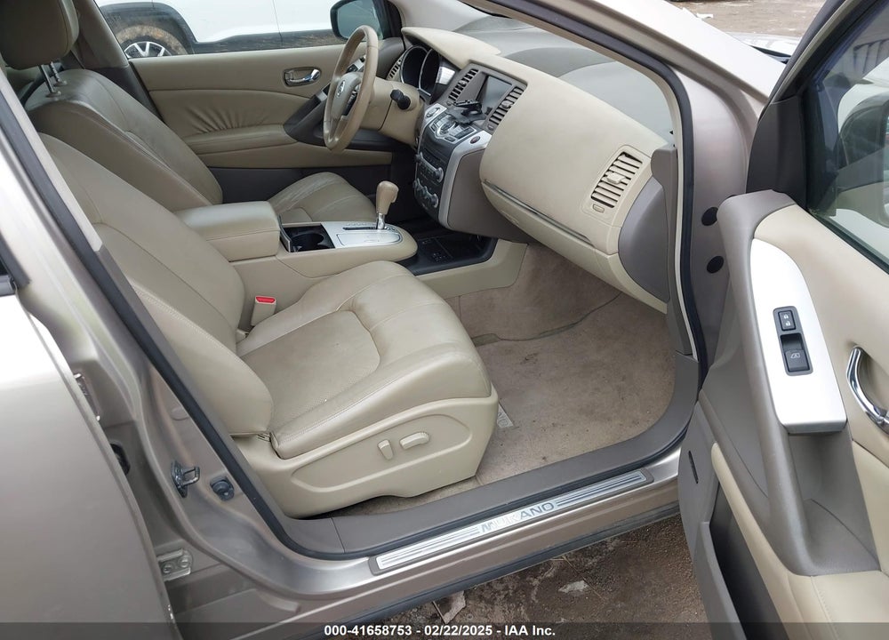 2010 NISSAN MURANO SL VIN: JN8AZ1MW3AW140237