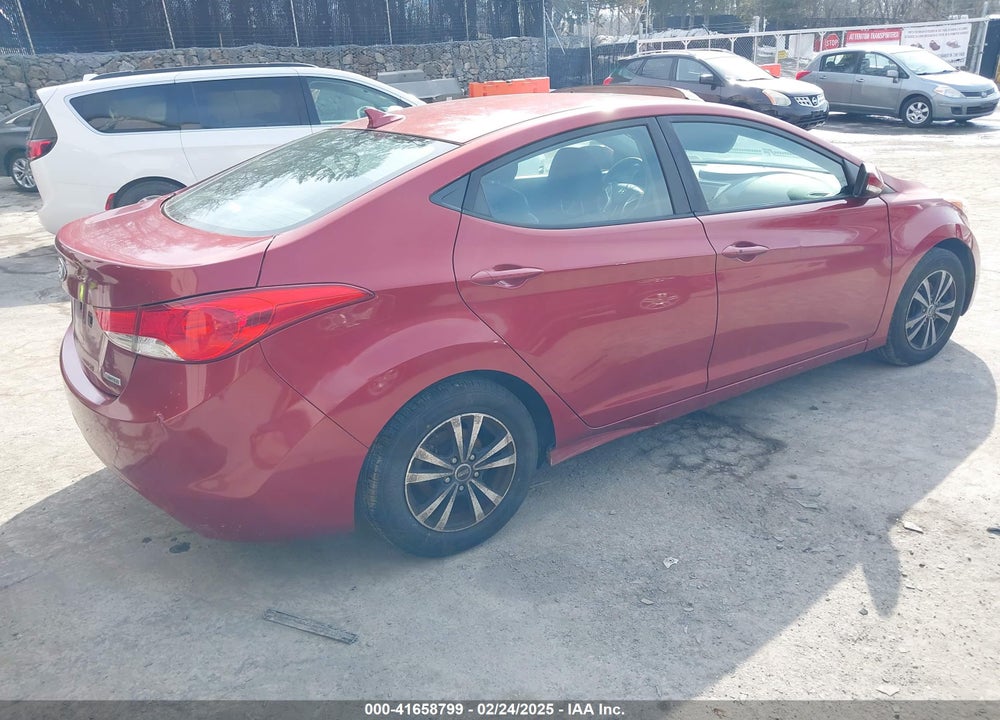 2012 HYUNDAI ELANTRA LIMITED (ULSAN PLANT) VIN: KMHDH4AE6CU428708