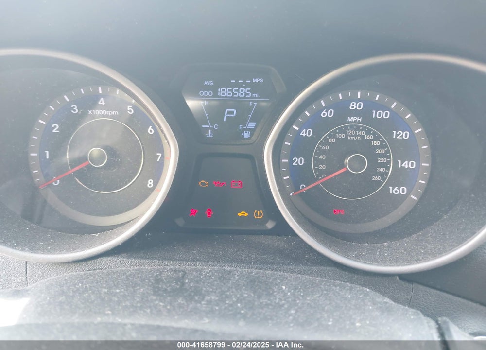 2012 HYUNDAI ELANTRA LIMITED (ULSAN PLANT) VIN: KMHDH4AE6CU428708