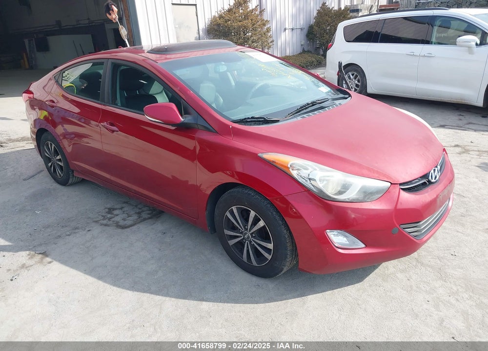 2012 HYUNDAI ELANTRA LIMITED (ULSAN PLANT) VIN: KMHDH4AE6CU428708