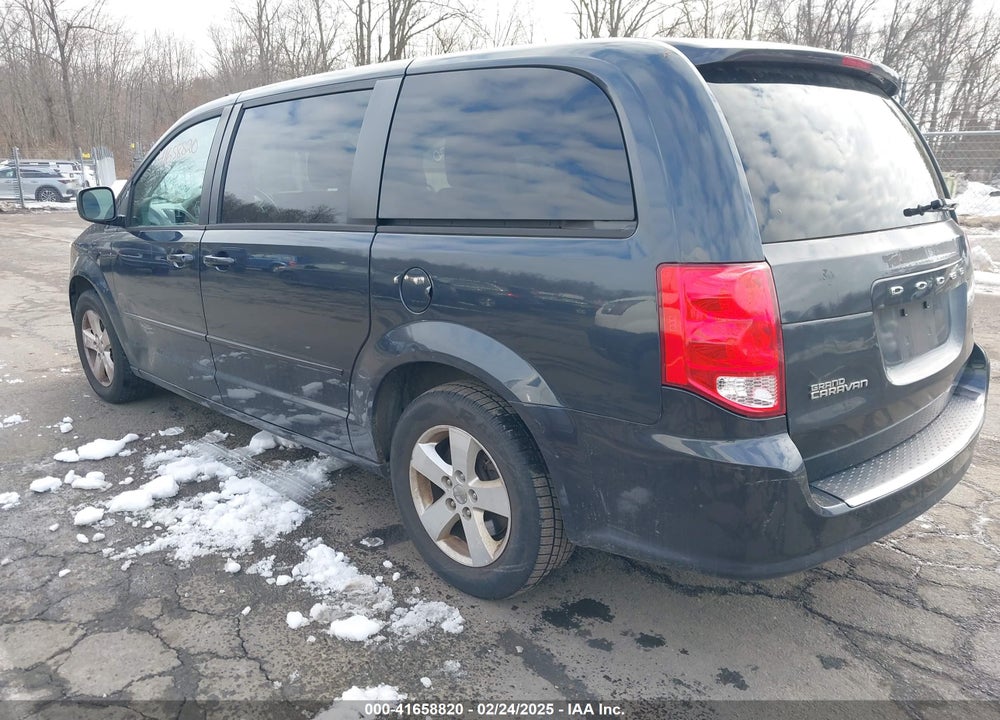 2013 DODGE GRAND CARAVAN VIN: 2C4RDGBG2DR668392