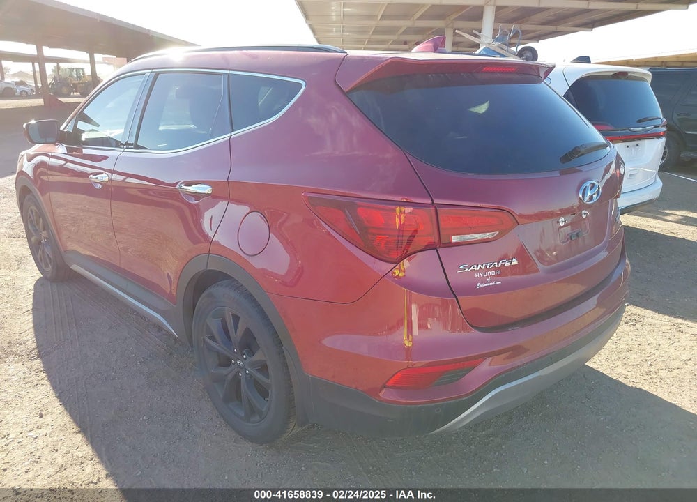 2018 HYUNDAI SANTA FE SPORT 2.0T ULTIMATE VIN: 5XYZWDLAXJG515777