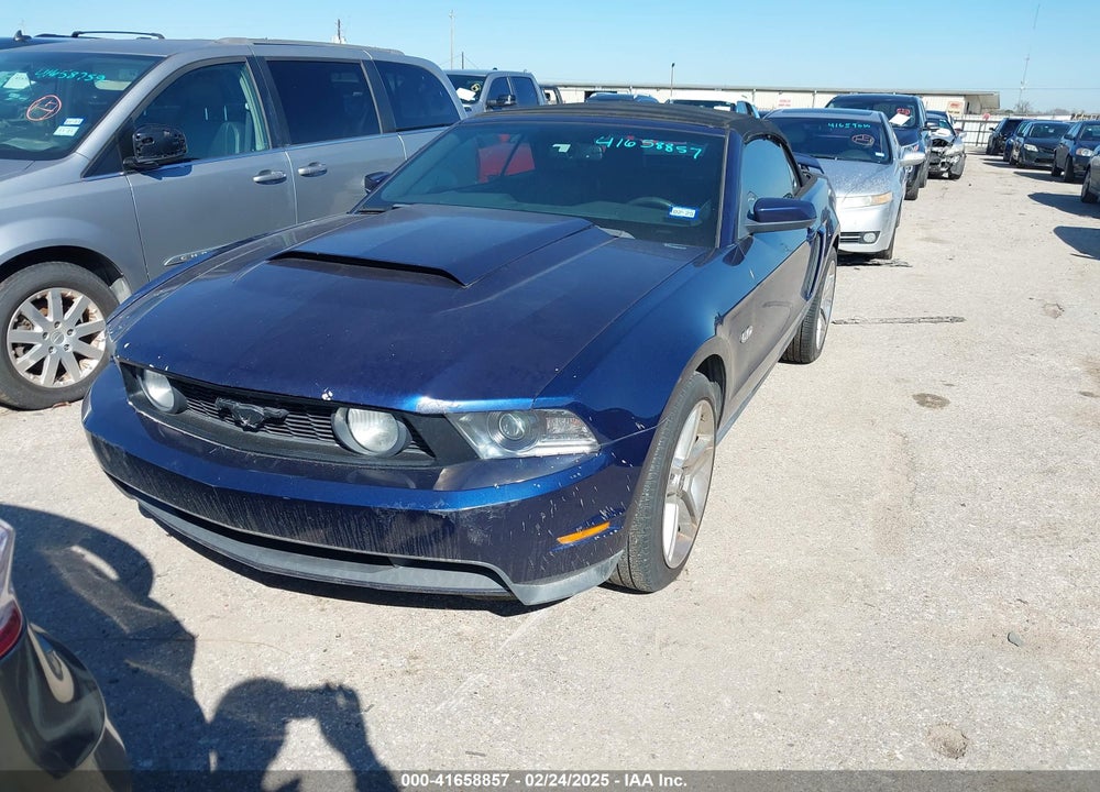 2011 FORD MUSTANG GT PREMIUM VIN: 1ZVBP8FF0B5137425