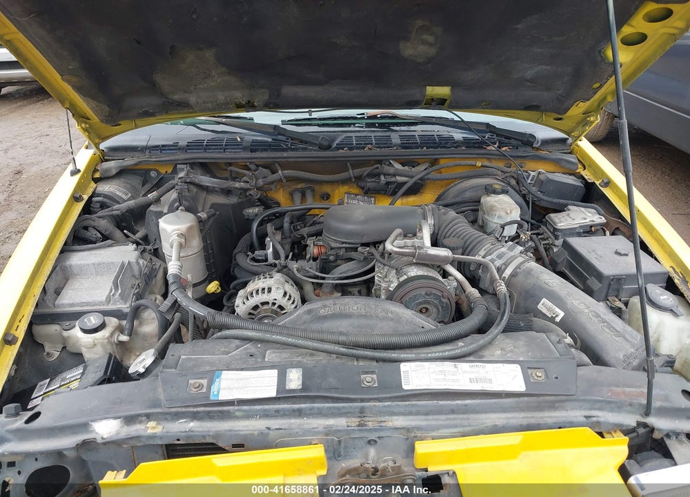 2003 CHEVROLET S-10 LS VIN: 1GCDT13X43K168658