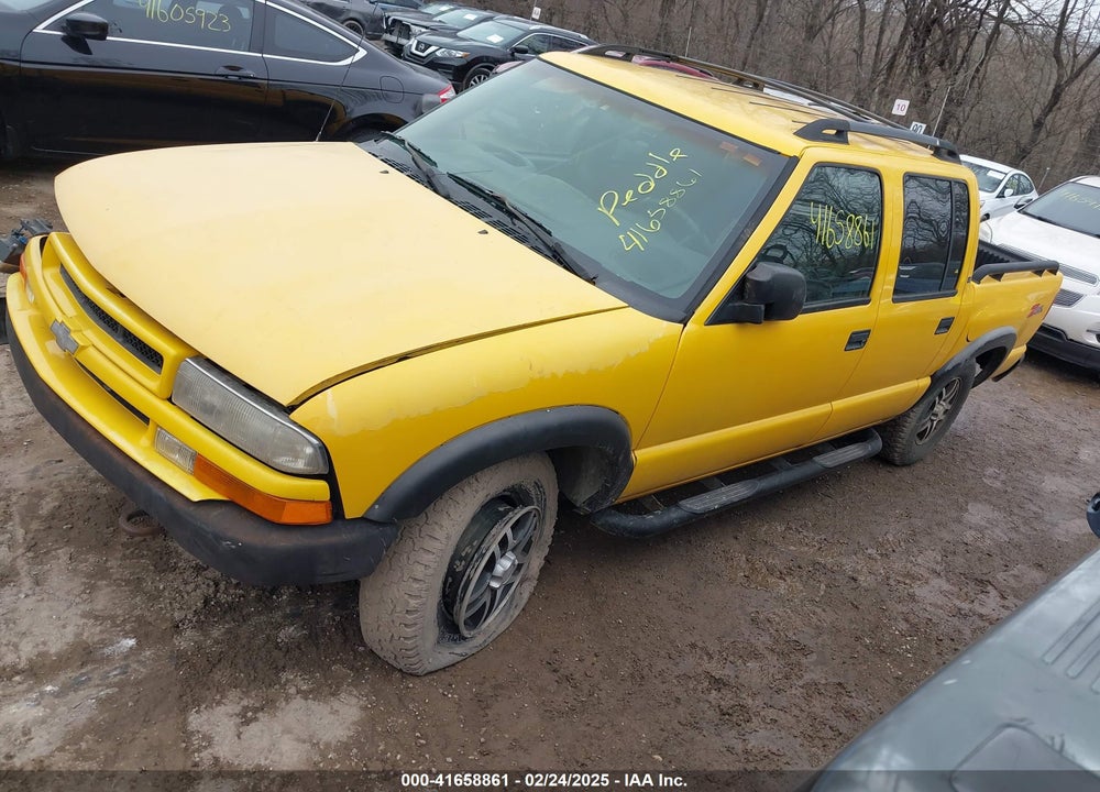 2003 CHEVROLET S-10 LS VIN: 1GCDT13X43K168658