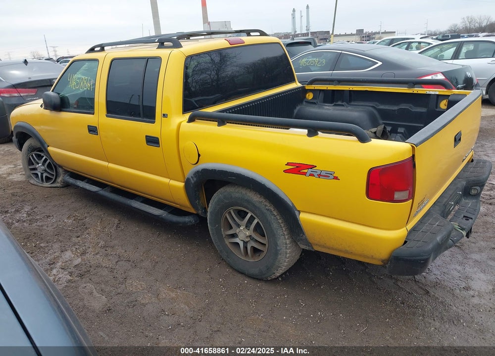 2003 CHEVROLET S-10 LS VIN: 1GCDT13X43K168658