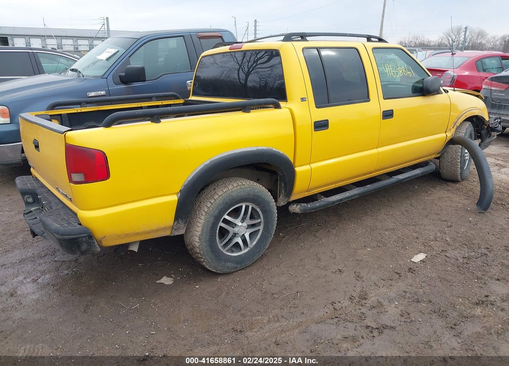 2003 CHEVROLET S-10 LS VIN: 1GCDT13X43K168658