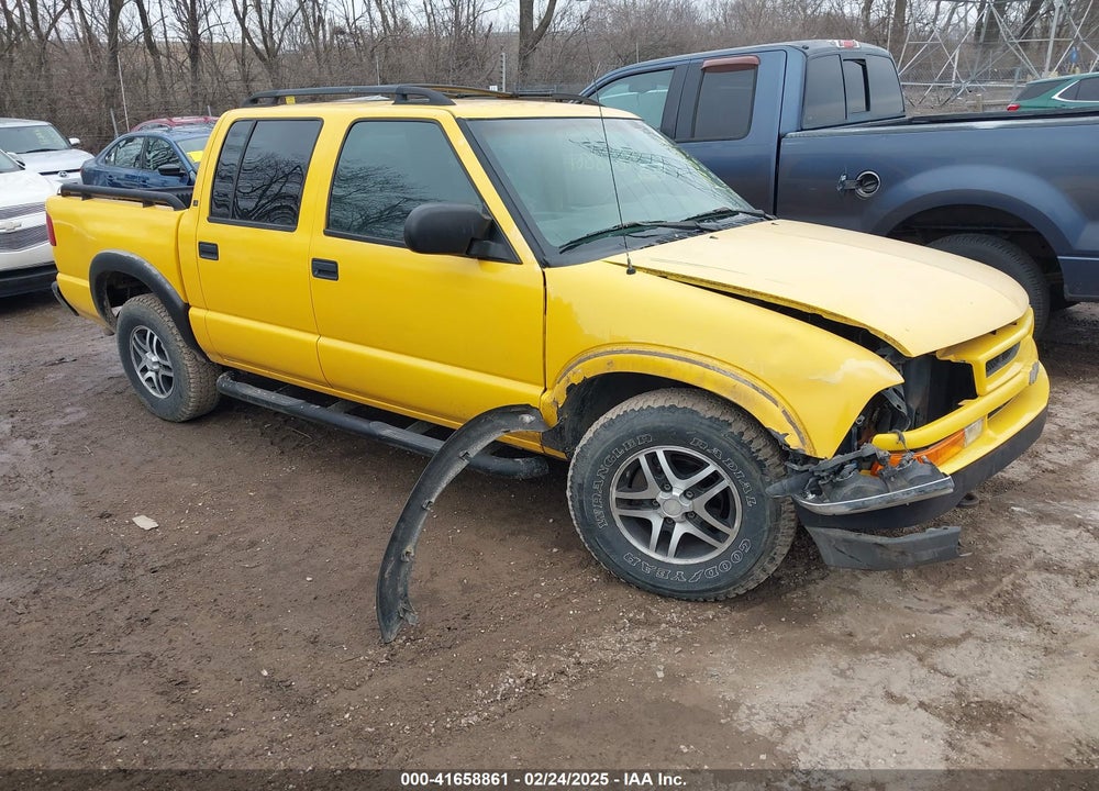 2003 CHEVROLET S-10 LS VIN: 1GCDT13X43K168658