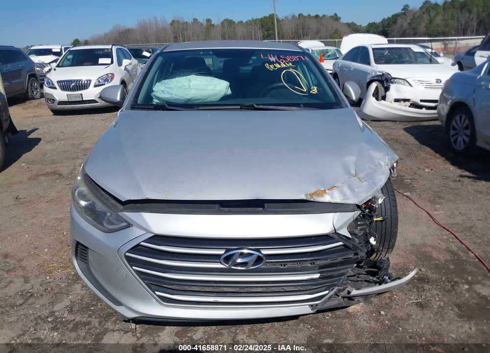 2017 HYUNDAI ELANTRA SE VIN: KMHD74LF0HU094207