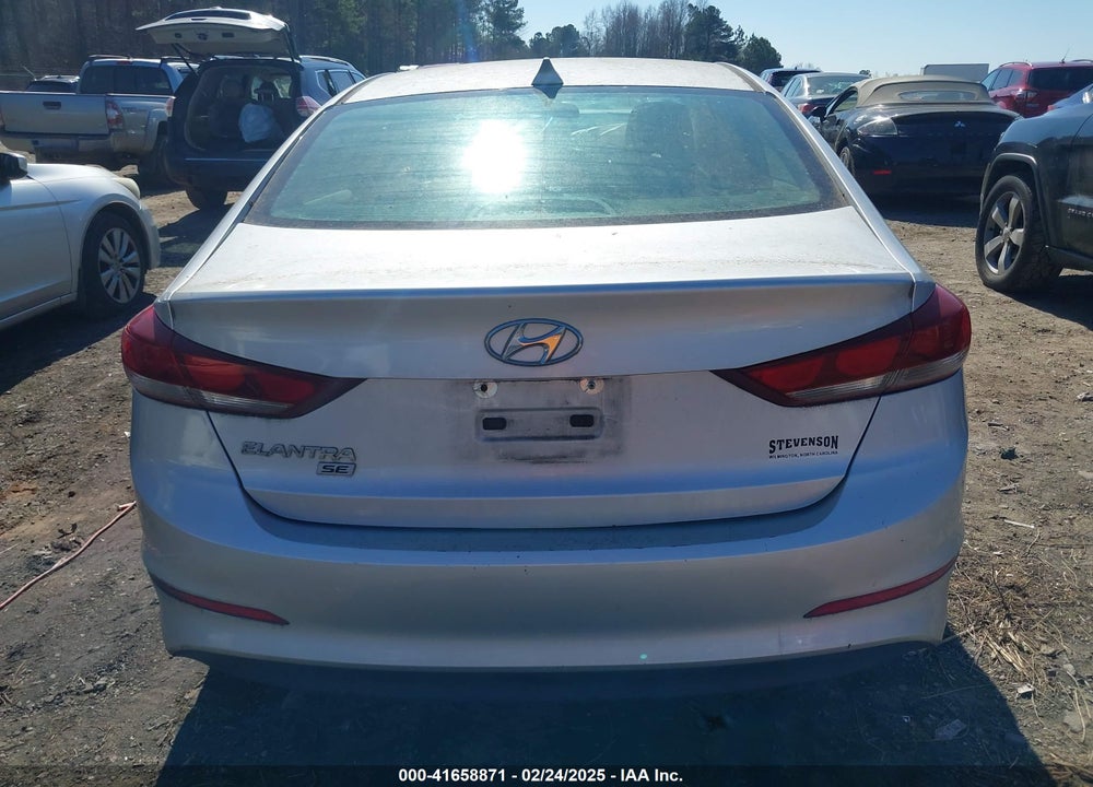 2017 HYUNDAI ELANTRA SE VIN: KMHD74LF0HU094207