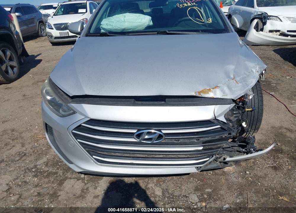 2017 HYUNDAI ELANTRA SE VIN: KMHD74LF0HU094207