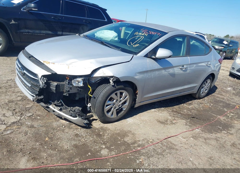 2017 HYUNDAI ELANTRA SE VIN: KMHD74LF0HU094207