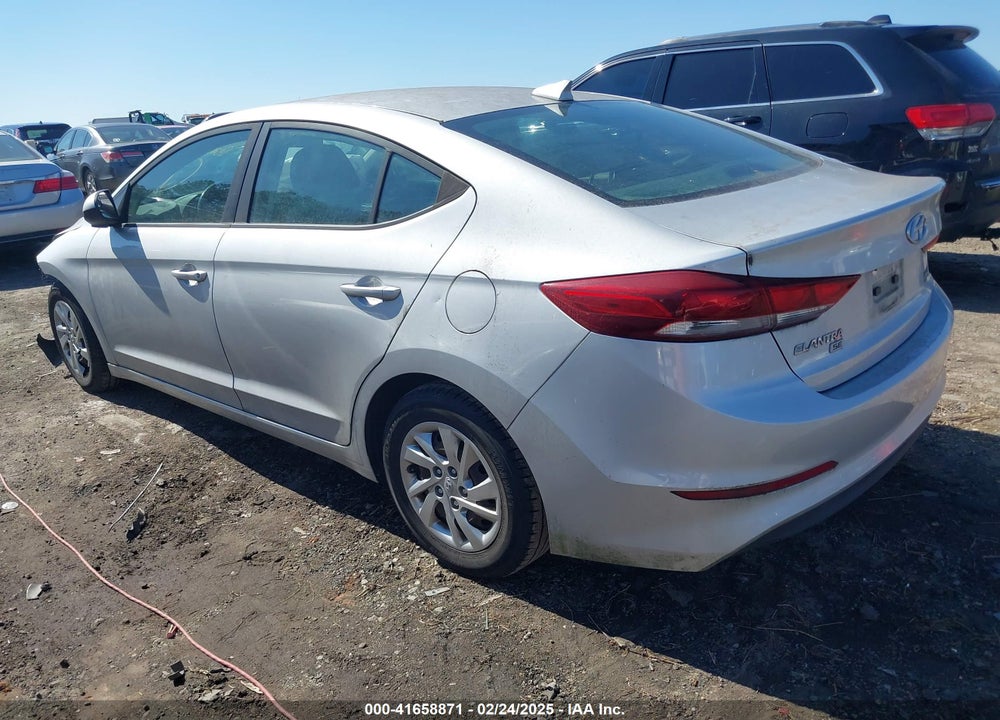 2017 HYUNDAI ELANTRA SE VIN: KMHD74LF0HU094207
