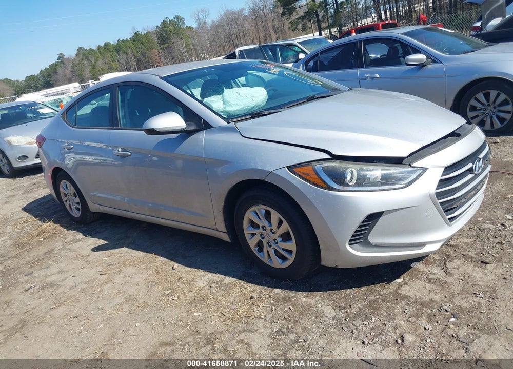 2017 HYUNDAI ELANTRA SE VIN: KMHD74LF0HU094207