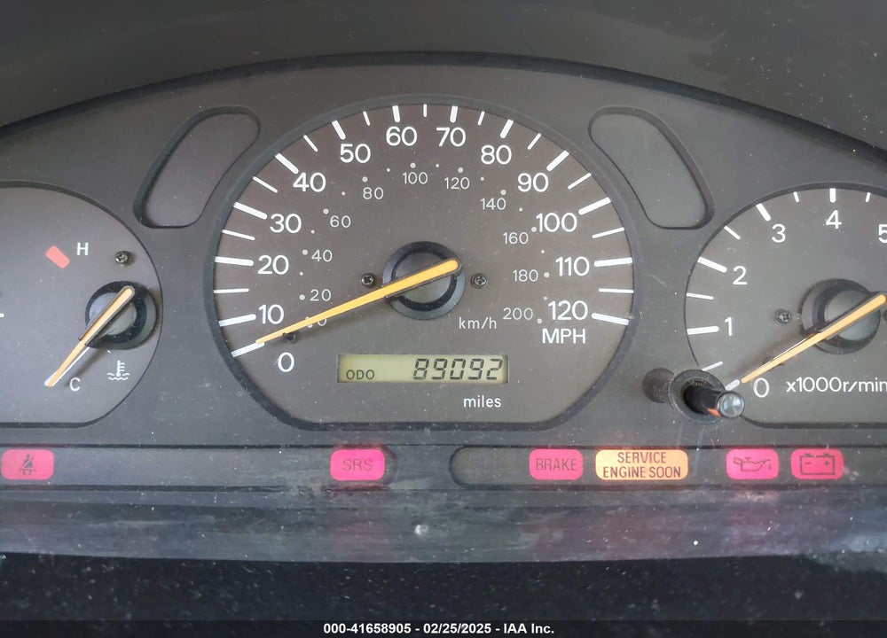 2001 MITSUBISHI GALANT ES VIN: 4A3AA46GX1E120466