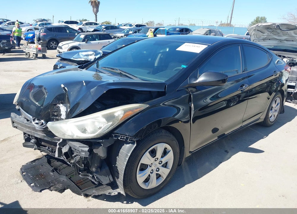 2016 HYUNDAI ELANTRA VIN: KMHDH4AE1GU542959