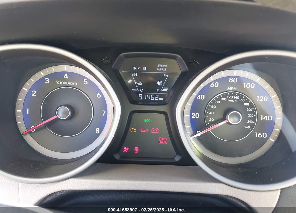 2016 HYUNDAI ELANTRA VIN: KMHDH4AE1GU542959