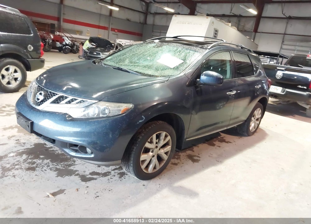2014 NISSAN MURANO VIN: JN8AZ1MW6EW508030