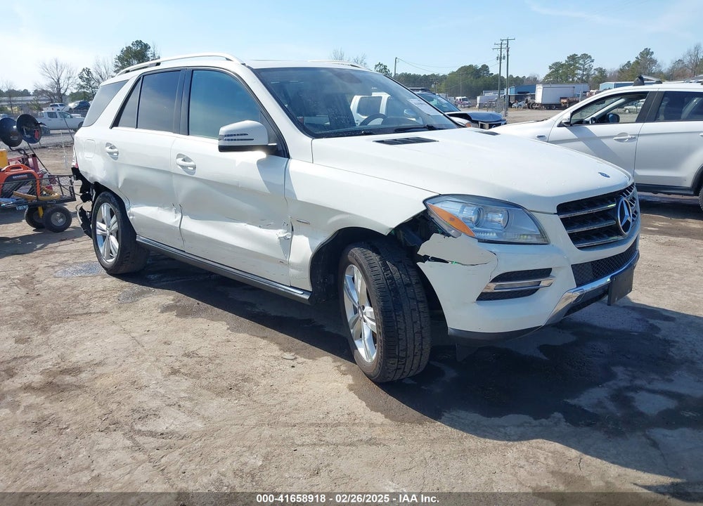 2012 MERCEDES-BENZ ML 350 VIN: 4JGDA5HB2CA043993