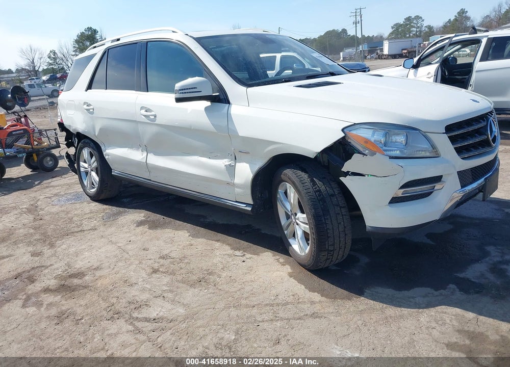 2012 MERCEDES-BENZ ML 350 VIN: 4JGDA5HB2CA043993