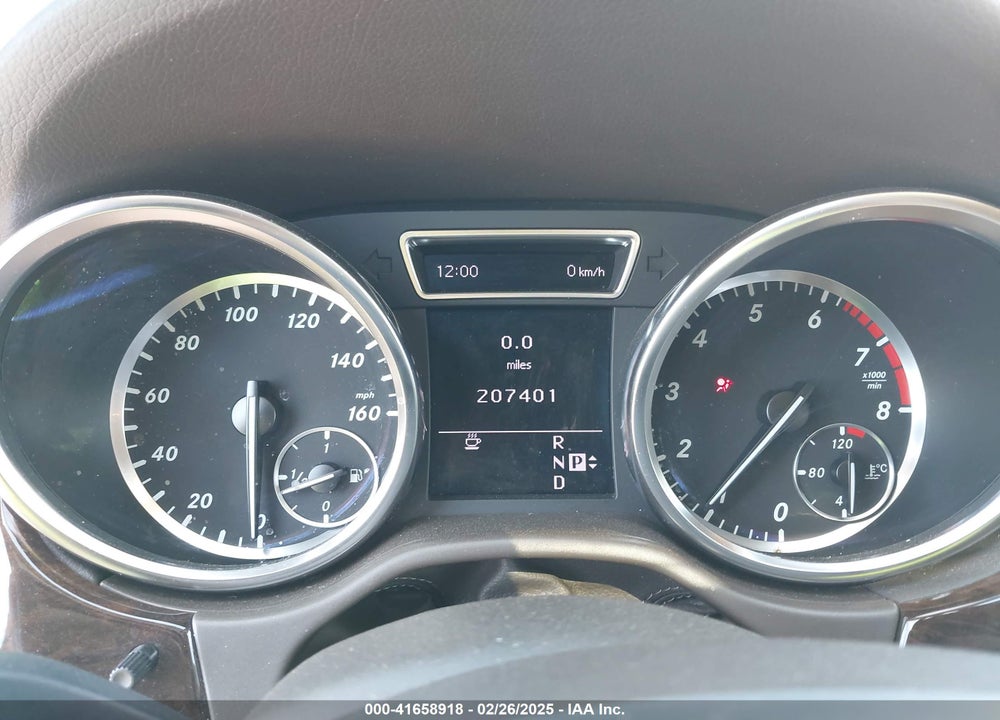 2012 MERCEDES-BENZ ML 350 VIN: 4JGDA5HB2CA043993