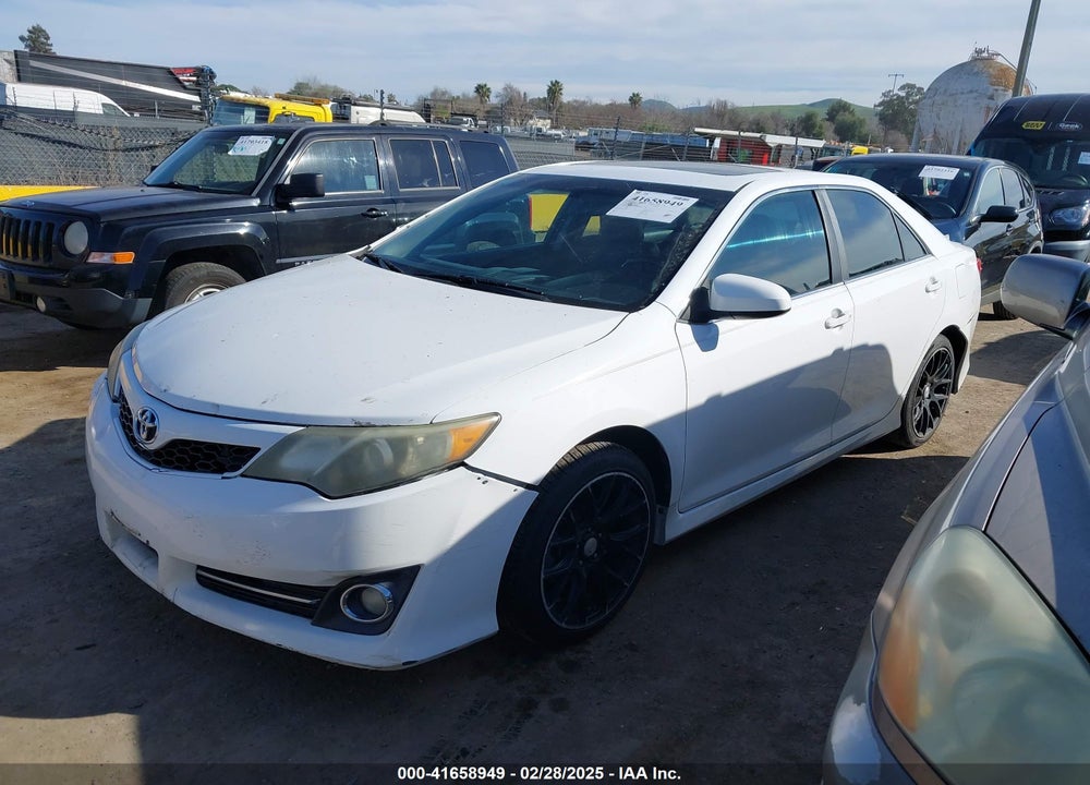 2012 TOYOTA CAMRY VIN: 4T1BK1FK3CU019622