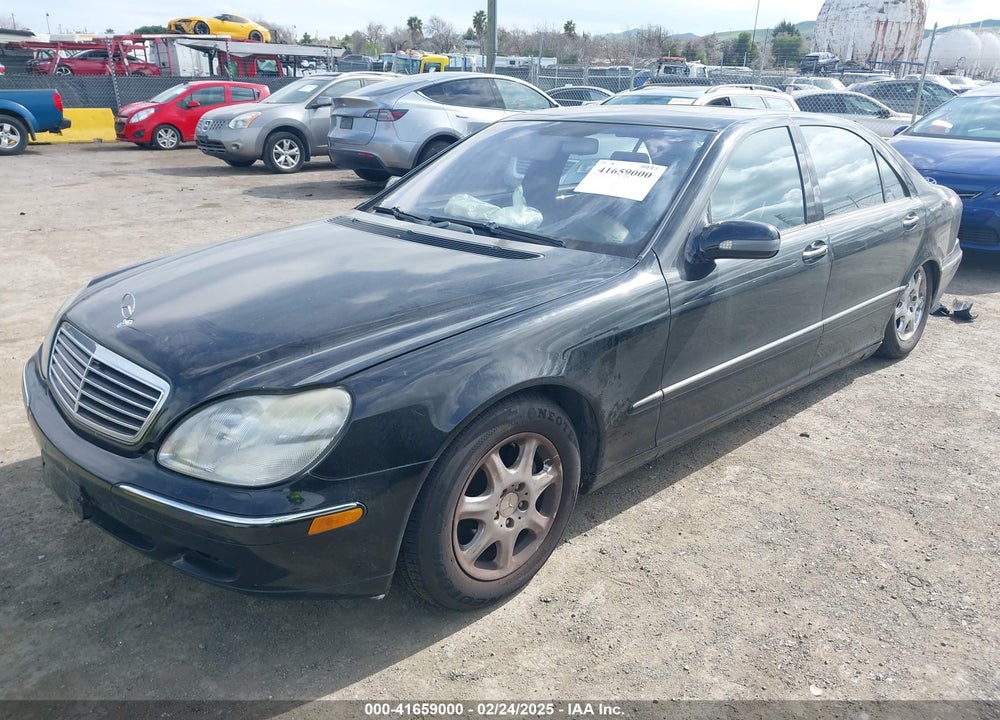 2001 MERCEDES-BENZ S 430 VIN: WDBNG70J21A155758