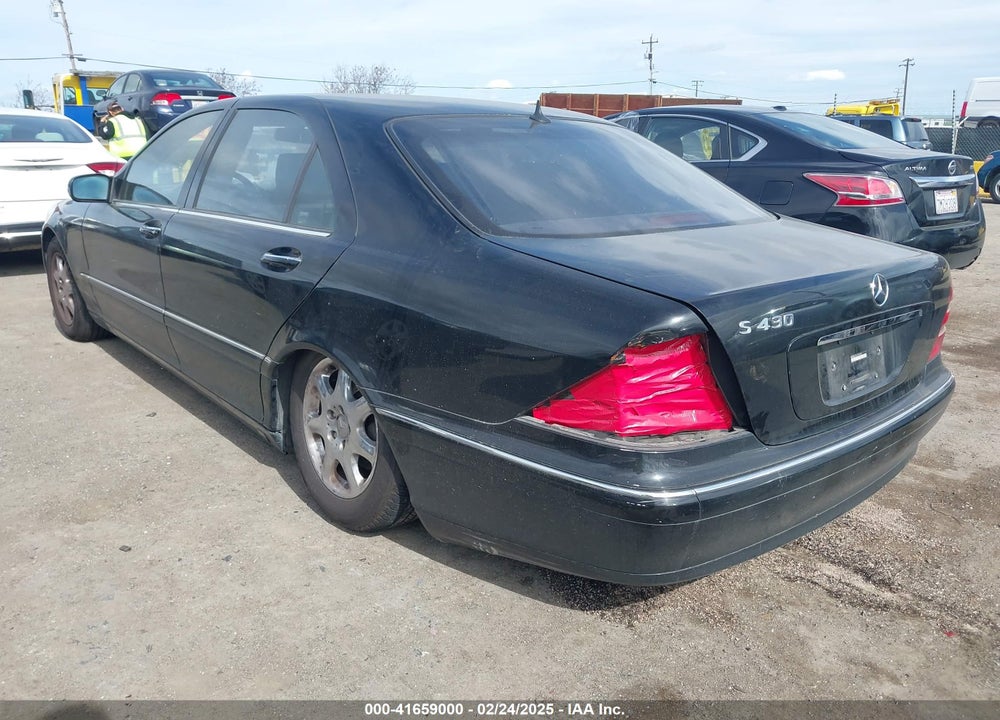 2001 MERCEDES-BENZ S 430 VIN: WDBNG70J21A155758