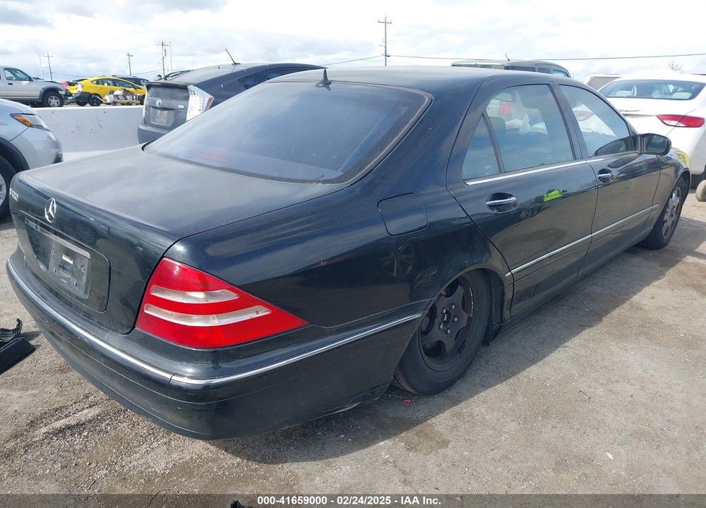 2001 MERCEDES-BENZ S 430 VIN: WDBNG70J21A155758