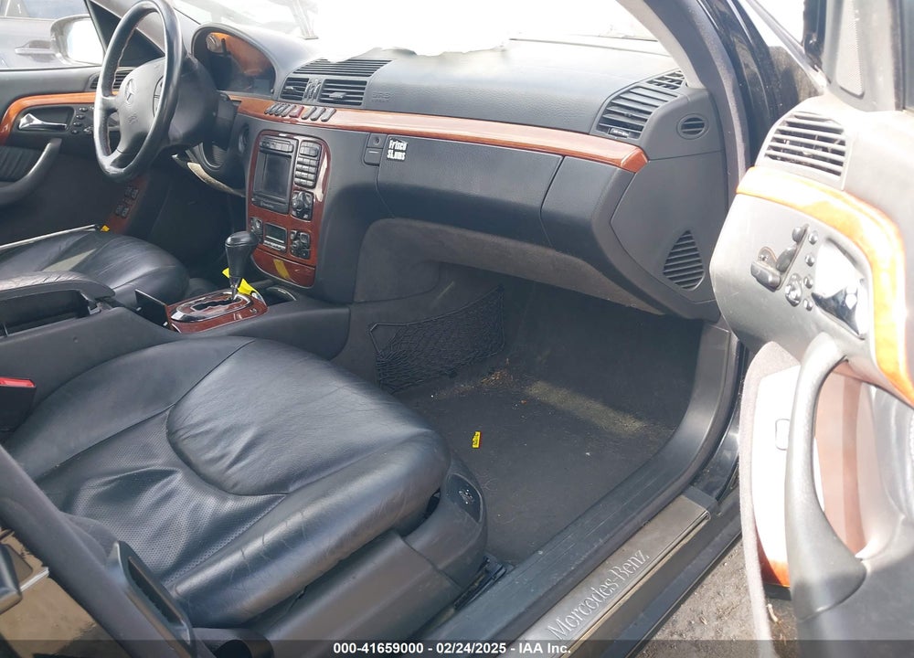 2001 MERCEDES-BENZ S 430 VIN: WDBNG70J21A155758