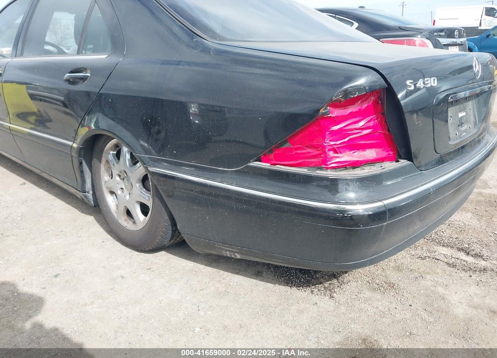 2001 MERCEDES-BENZ S 430 VIN: WDBNG70J21A155758