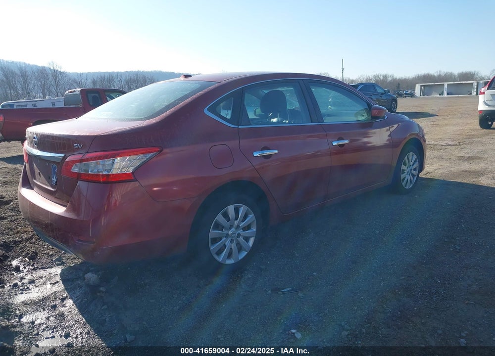 2015 NISSAN SENTRA SV VIN: 3N1AB7AP4FY305540