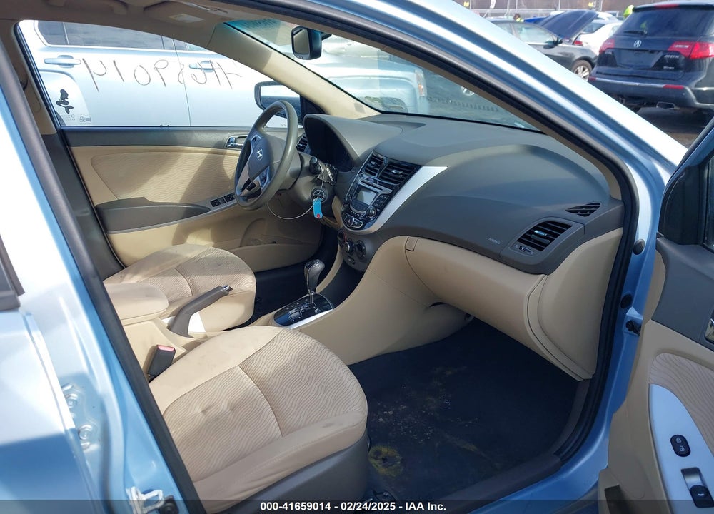 2013 HYUNDAI ACCENT GLS VIN: KMHCU4AE9DU405786