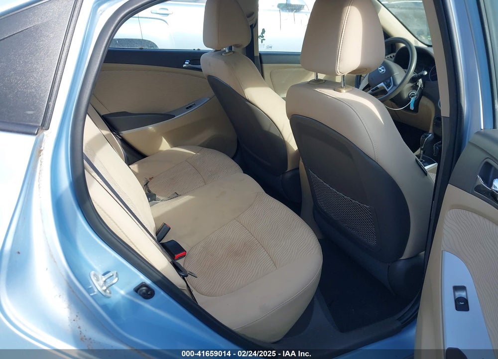2013 HYUNDAI ACCENT GLS VIN: KMHCU4AE9DU405786