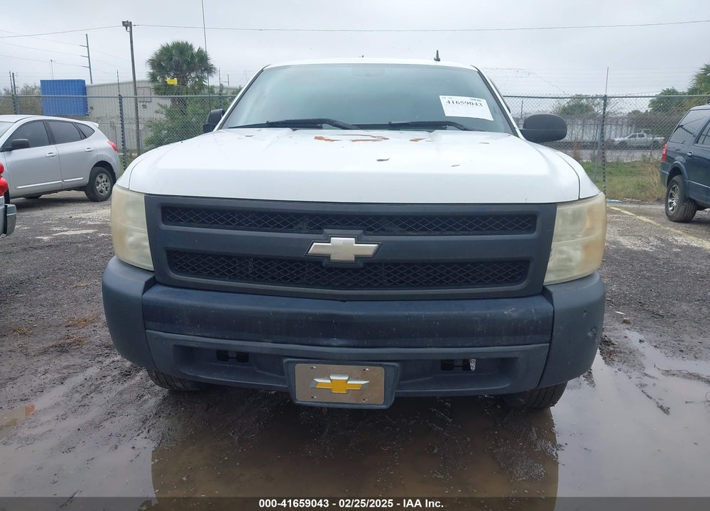 2007 CHEVROLET SILVERADO 1500 WORK TRUCK VIN: 1GCEC14C17Z516588