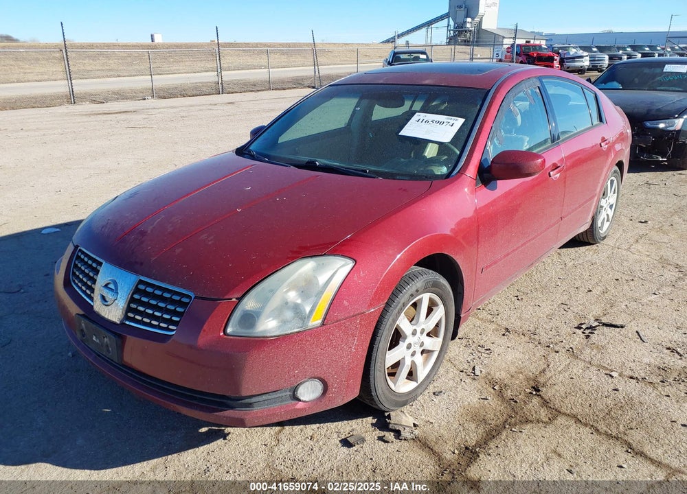 2004 NISSAN MAXIMA 3.5 SL VIN: 1N4BA41E74C902355