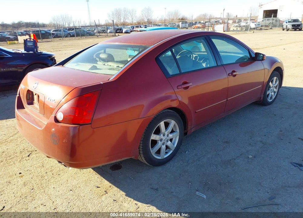 2004 NISSAN MAXIMA 3.5 SL VIN: 1N4BA41E74C902355