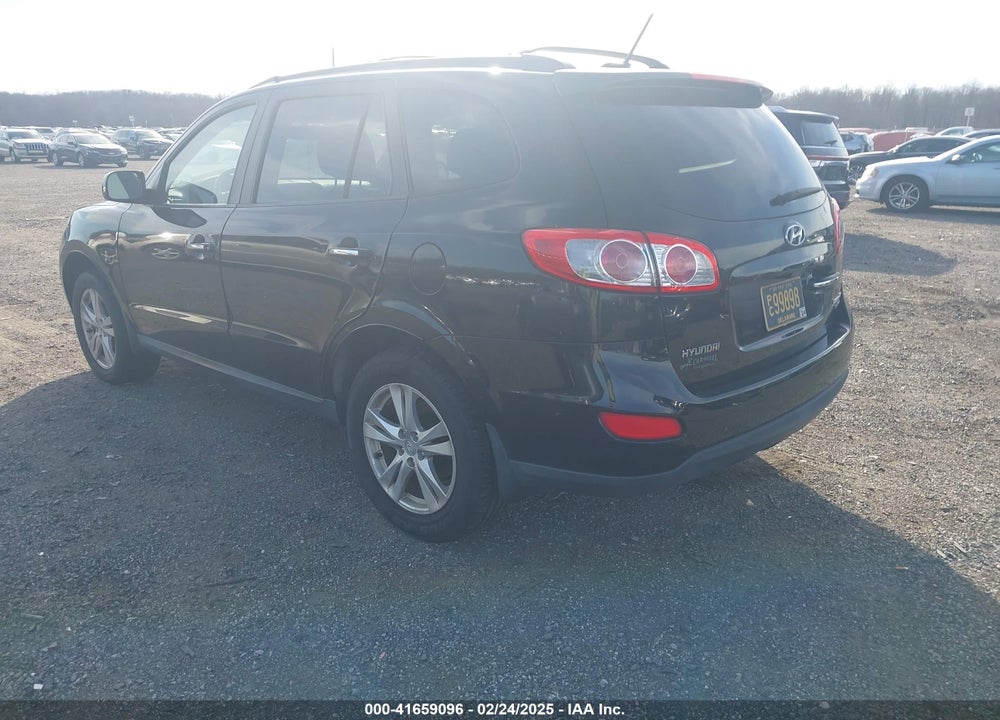2010 HYUNDAI SANTA FE LIMITED V6 VIN: 5NMSKDAG3AH340699