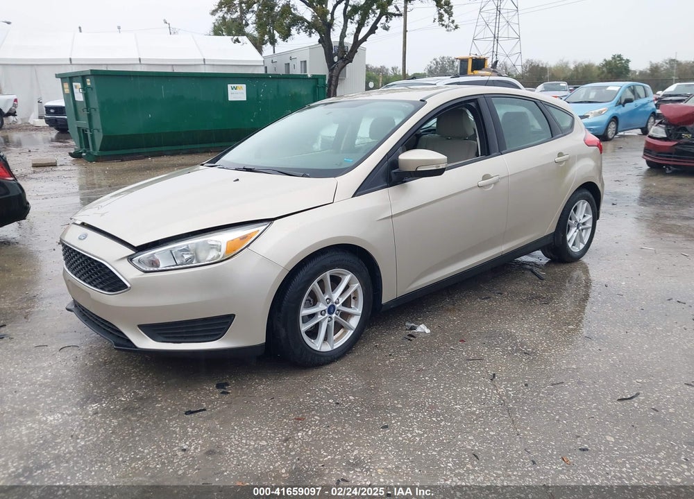 2017 FORD FOCUS SE VIN: 1FADP3K21HL262395
