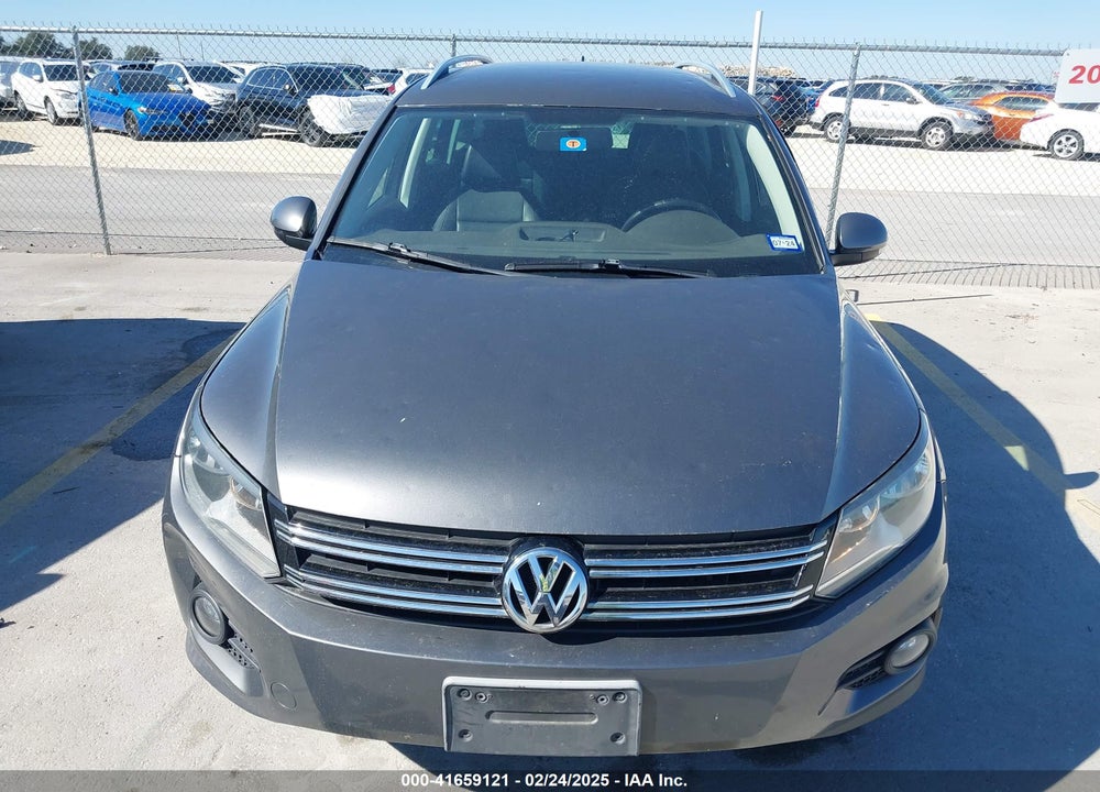 2012 VOLKSWAGEN TIGUAN SE VIN: WVGBV7AX5CW005643
