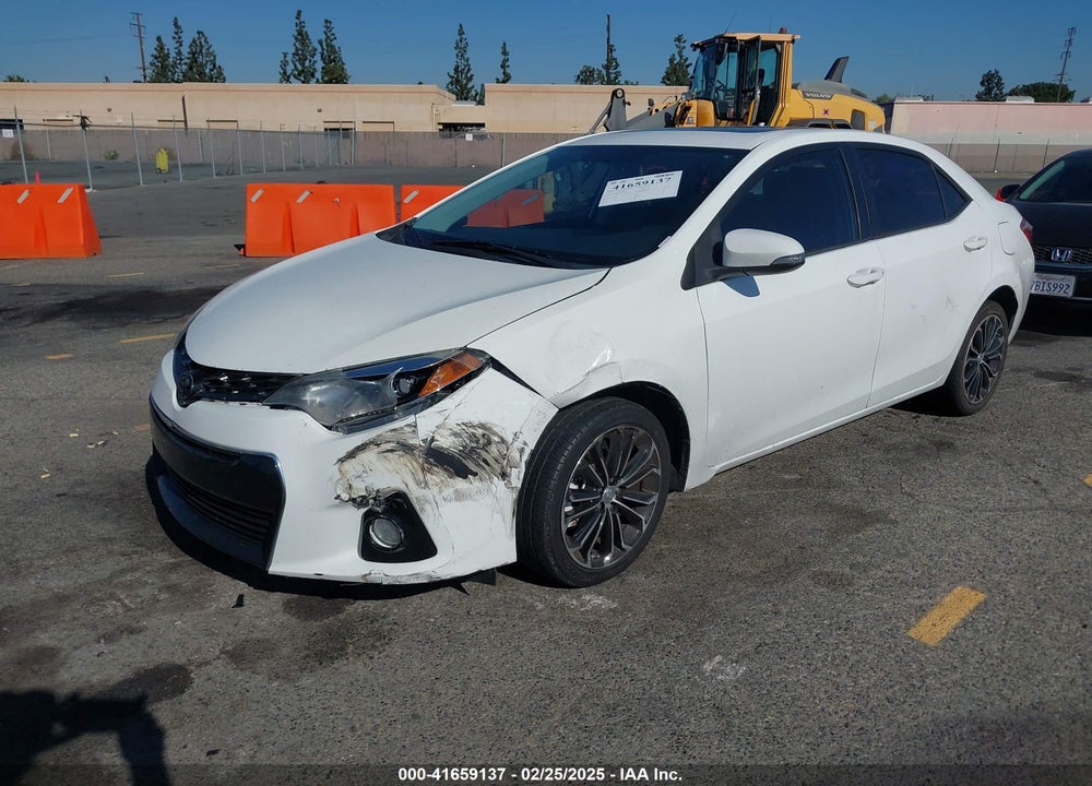 2014 TOYOTA COROLLA VIN: 5YFBURHE3EP034884