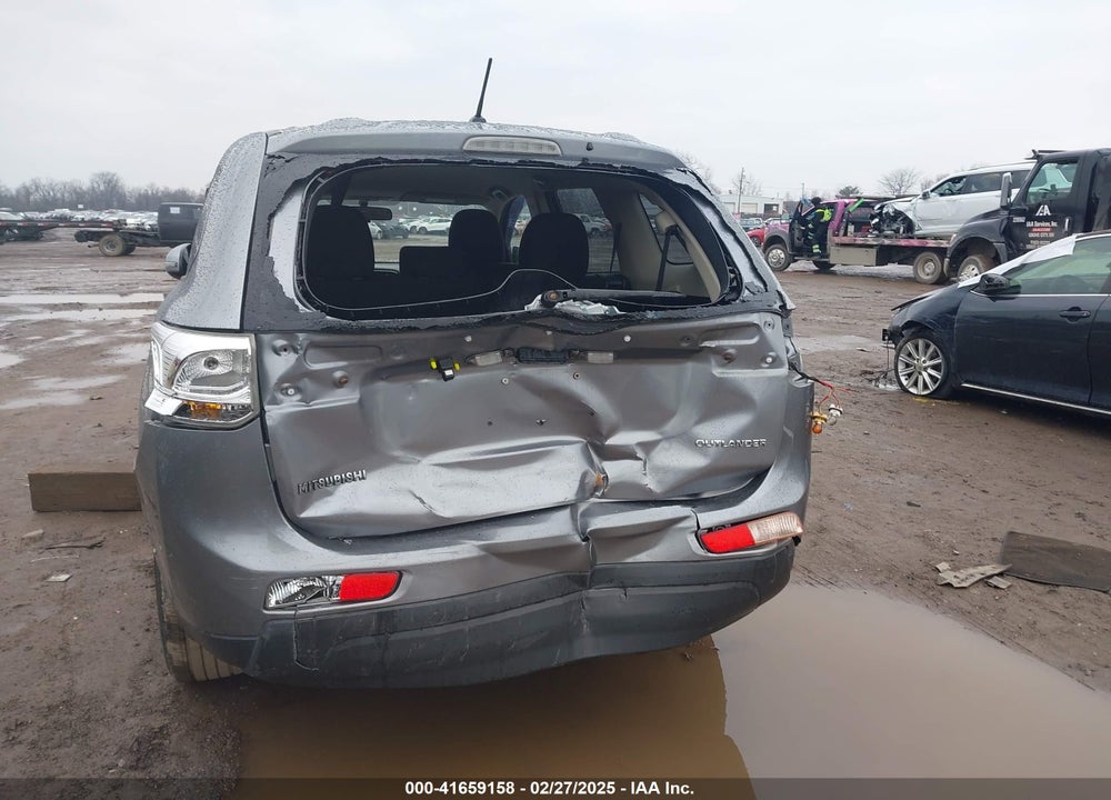 2014 MITSUBISHI OUTLANDER VIN: JA4AZ3A37EZ000515