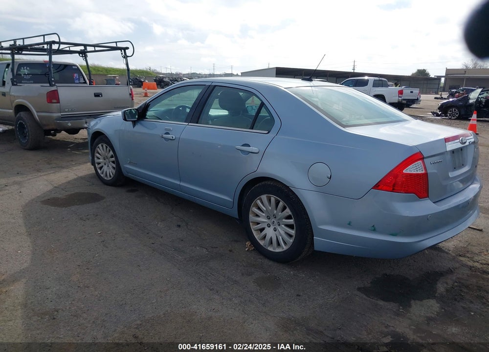 2011 FORD FUSION HYBRID VIN: 3FADP0L3XBR299914