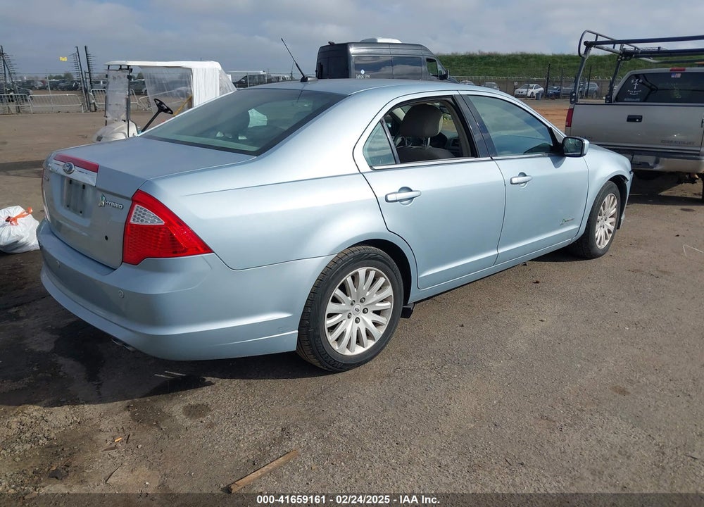 2011 FORD FUSION HYBRID VIN: 3FADP0L3XBR299914