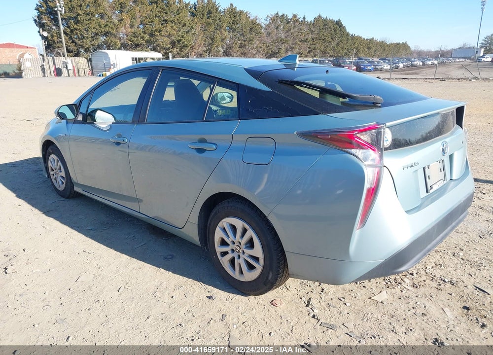 2017 TOYOTA PRIUS TWO VIN: JTDKBRFU2H3540848