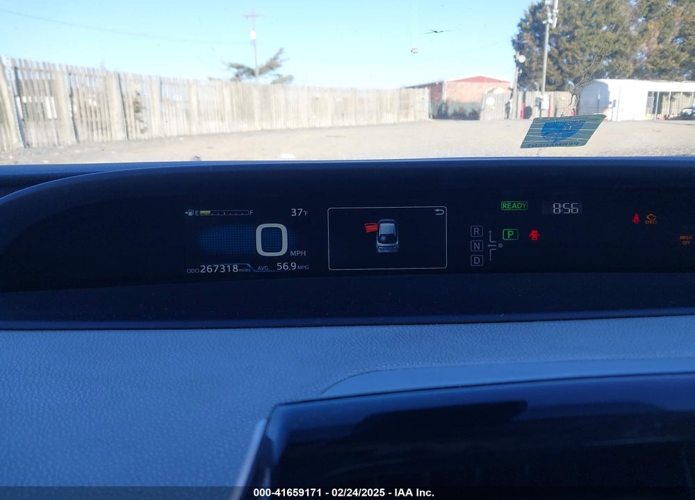 2017 TOYOTA PRIUS TWO VIN: JTDKBRFU2H3540848
