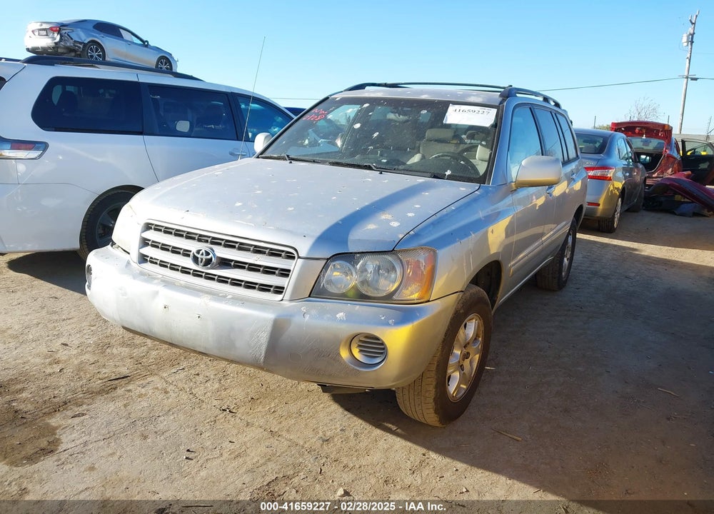2002 TOYOTA HIGHLANDER V6 VIN: JTEHF21A320072569
